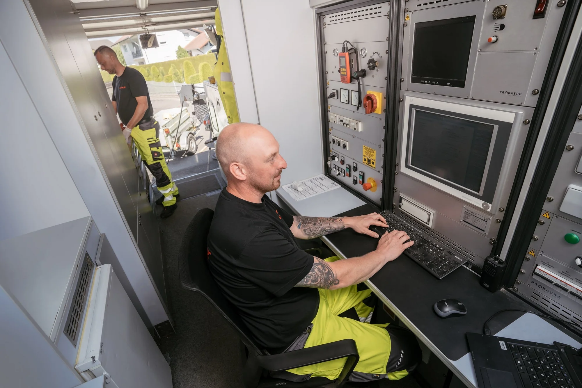 Team von Saugbagger Frankfurt